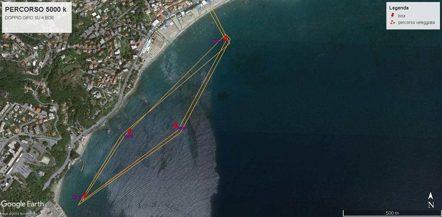 PERCORSO 5000 MT